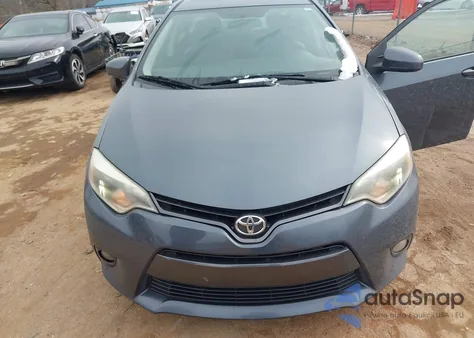 2015 Toyota Corolla Le Premium from USA, damaged, VIN 5YFBURHE3FP215730